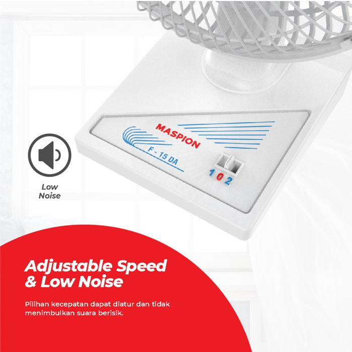 Maspion Desk Fan [6 inch] - F15DA